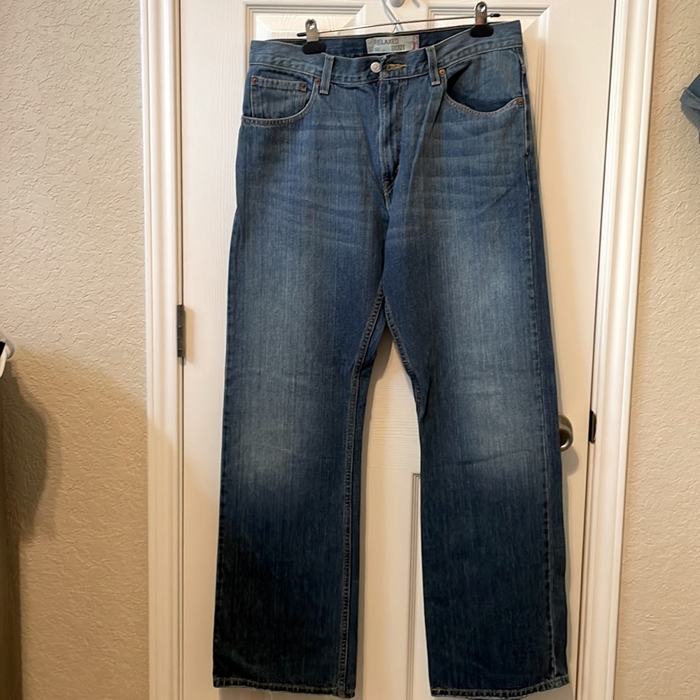 Men’s Levi Strauss Relaxed Boot Jeans 34x34